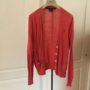 Ralph Lauren Sport linen cotton cardigan